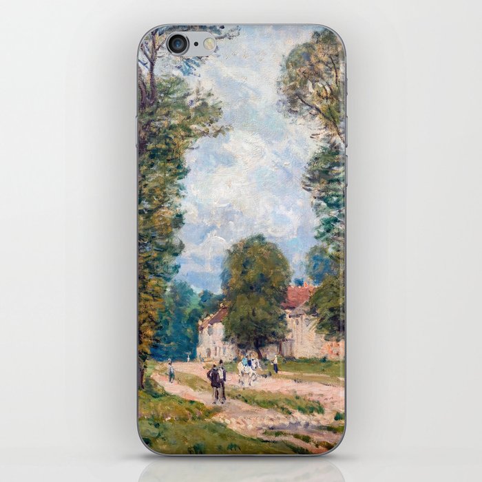 Alfred Sisley - The Versailles Road iPhone Skin