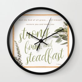 1 Peter 5:10 Wall Clock