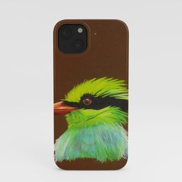 Green Magpie iPhone Case