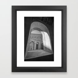 Jabreen Castle, Oman Framed Art Print