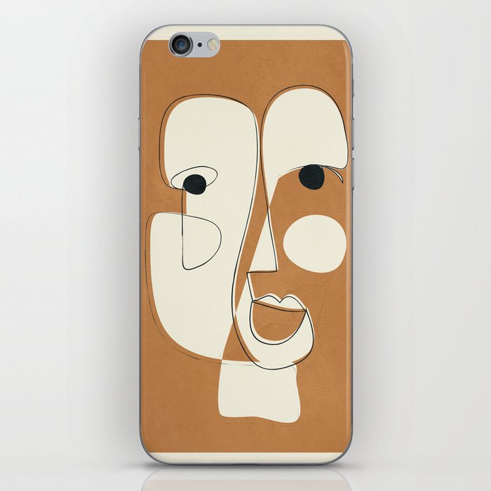 Abstract Face 02 iPhone Skin