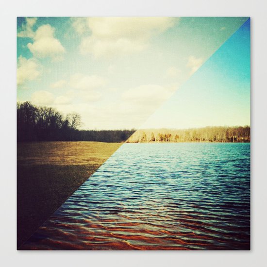 land/water Canvas Print