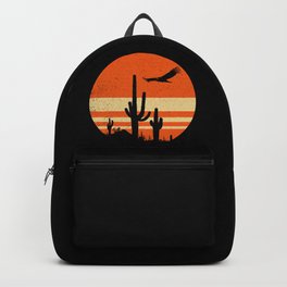 Sergio Leone Backpack | Desert, Sun, Vintage, Curated, Graphicdesign, Sergioleone, Adventure, Sunset, Bad, Western 
