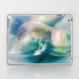 Daydream Dolphin Laptop Skin
