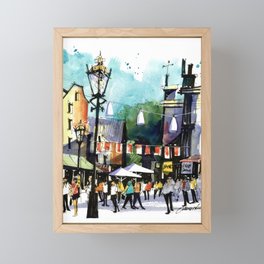 Amsterdam Street Life Framed Mini Art Print