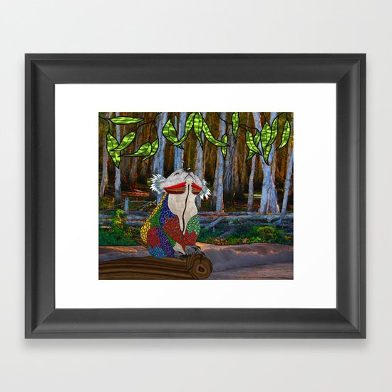 Doodlage 07 - Koala Dreaming Framed Art Print