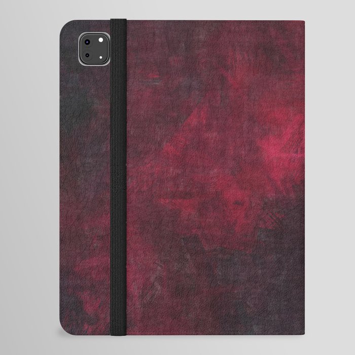 Dark burgundy red iPad Folio Case