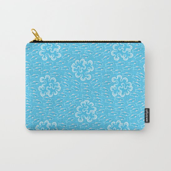 Sea Lettuce_Pattern Carry-All Pouch