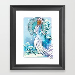 Winter Snow Framed Art Print