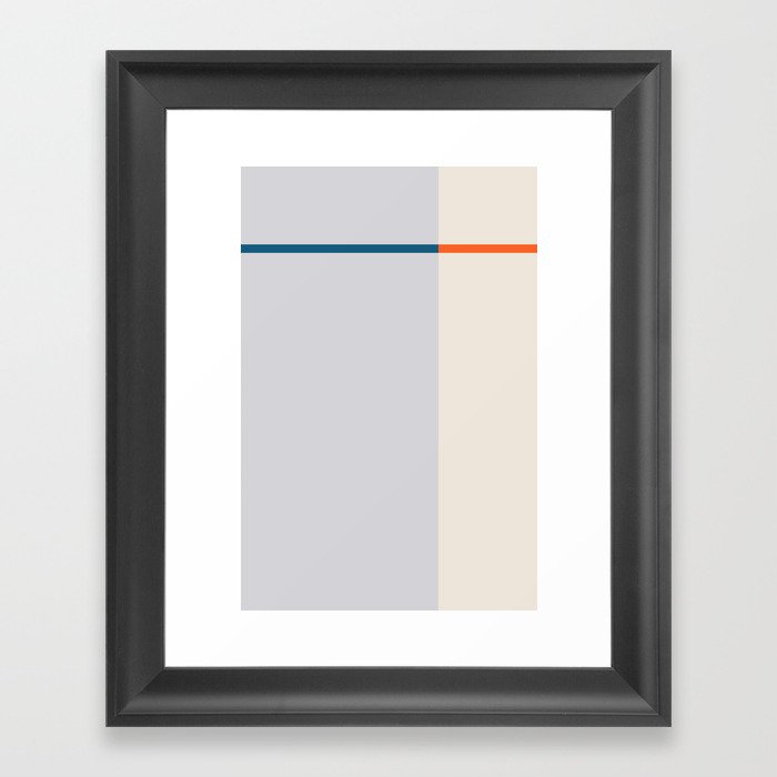 To Me You Are Perfect Minimalism Art Simple Graphic Design Geometric Shapes Abstract Framed Art Print By Radub85