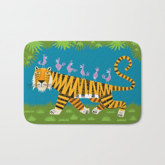 Tiger Transportation Bath Mat