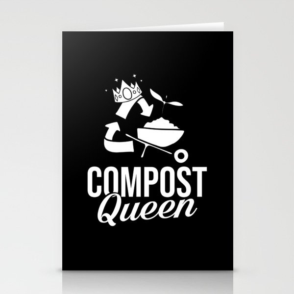 Compost Bin Worm Composting Vermicomposting Stationery Cards
