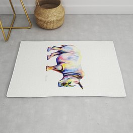 Rhino - original multicolor Rug
