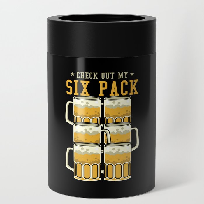 Beer Glasses Six Pack Can Cooler