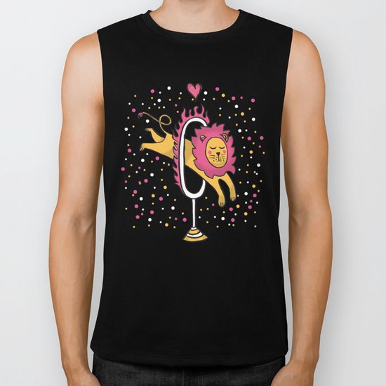 CIRCUS LION Biker Tank