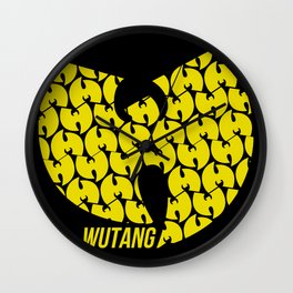 Wu Tang Tribute Wall Clock | Hop, Black, Ghost, Odb, Rap, Method, Clan, Music, Wu, Man 