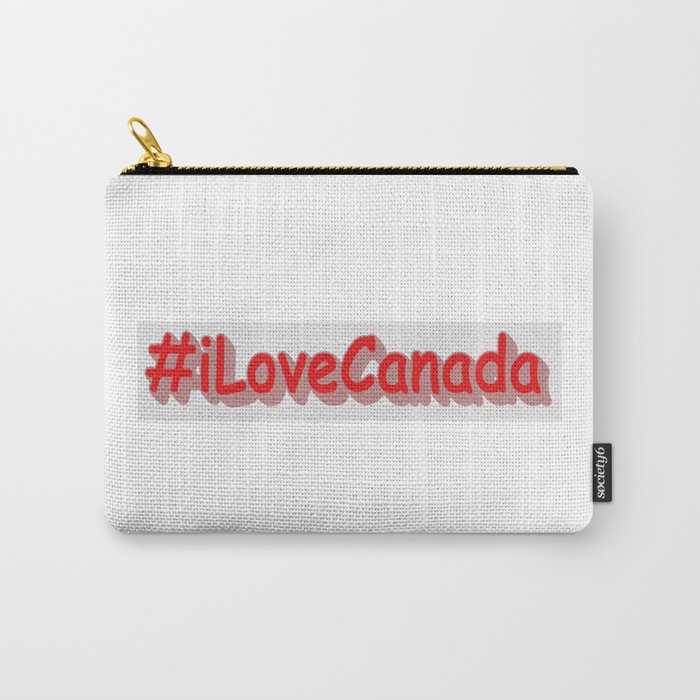  "#iLoveCanada" Cute Design. Buy Now Carry-All Pouch