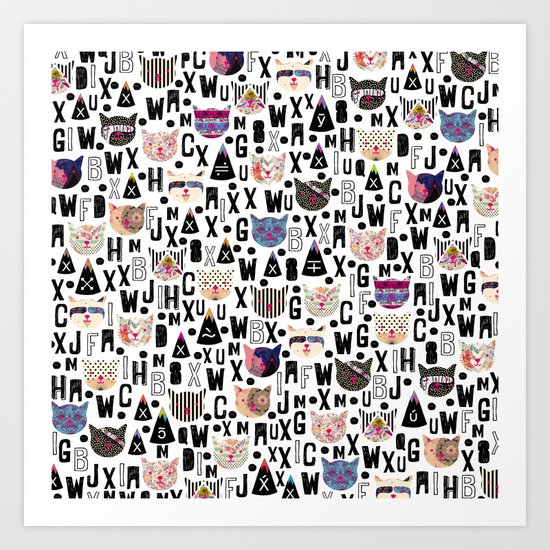 C.C. iv vi Art Print