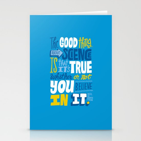 The Good Thing About Science Stationery Cards