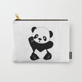 Waving Panda Carry-All Pouch