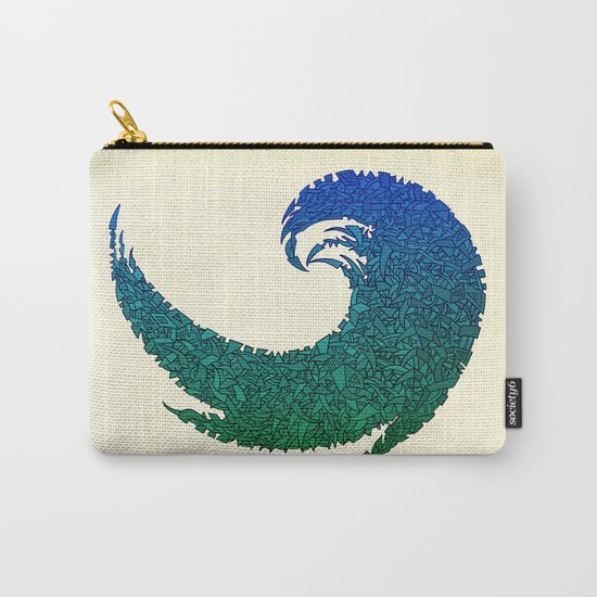 - summer wave - Carry-All Pouch