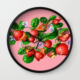 Paint dries slow Wall Clock