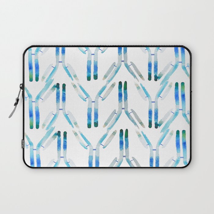 IgG Antibody, Science Art Laptop Sleeve