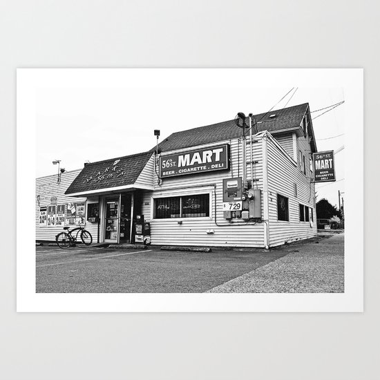 56th St. Mart Art Print