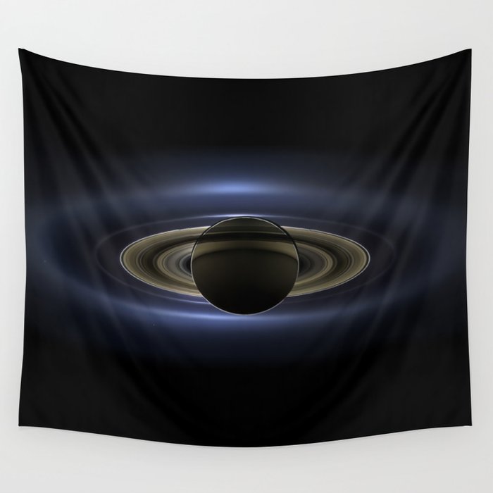 Saturn's Shadow Wall Tapestry