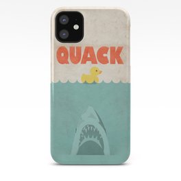 Jaws Rubber Duck iPhone Case