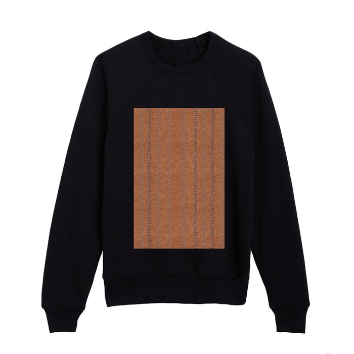 Arrows in Rust Neutral Kids Crewneck