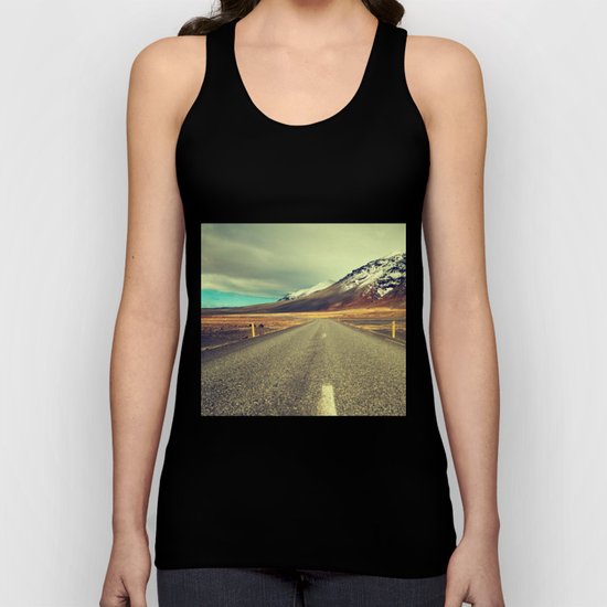 Landscape with Road Unisex Tank Top