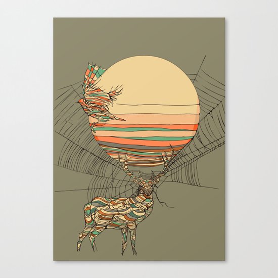 The Haunting Idle Canvas Print