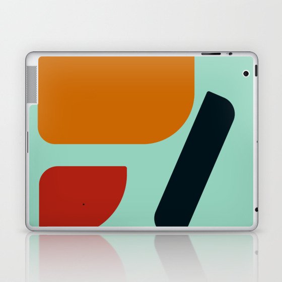 Modern Abstract Shapes 211225 2 Laptop & iPad Skin