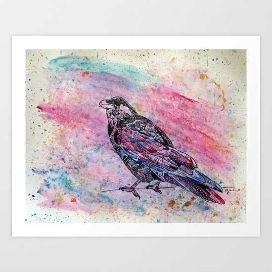 Iris's Messenger Art Print