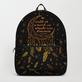 Saved and Remade - gold Backpack