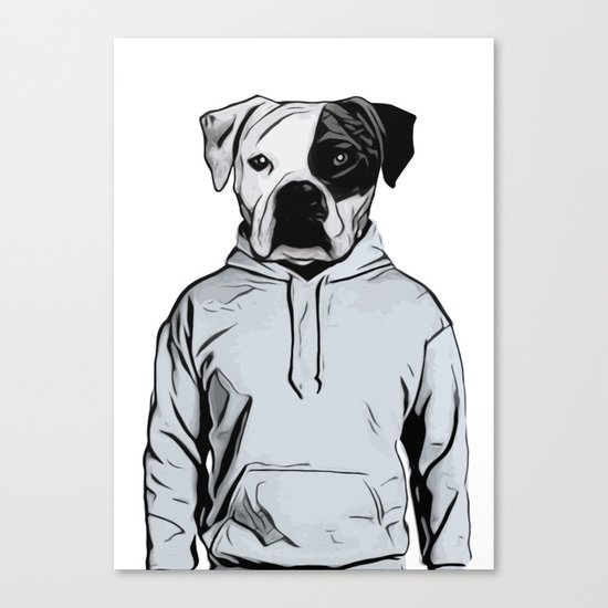 Cool Dog Canvas Print