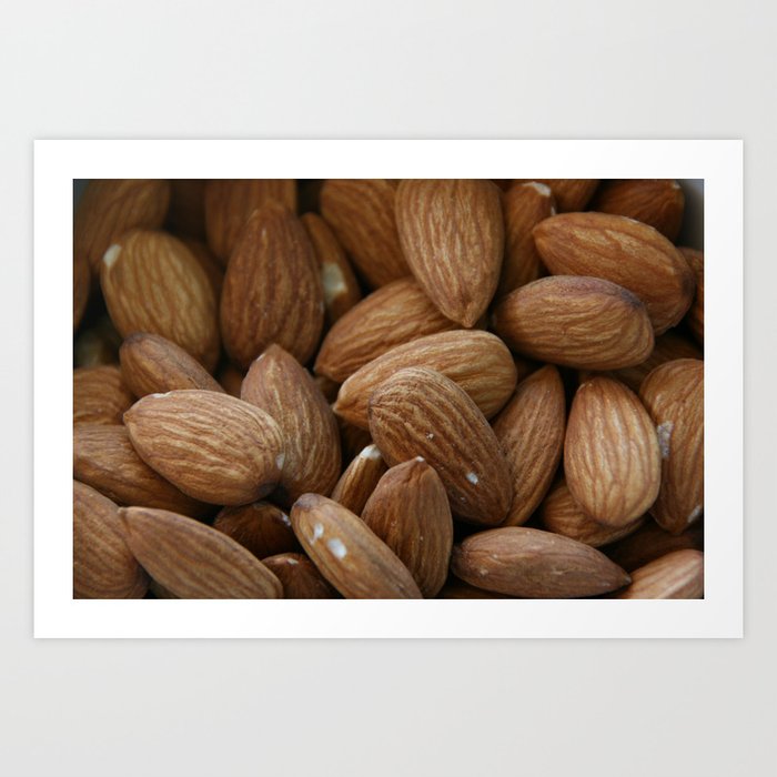 Almonds Art Print