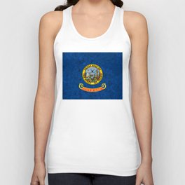 State Flag of Idaho US State Flags Banner Standard The Potato State The Gem State Unisex Tank Top