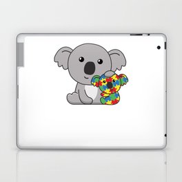 Autism Awareness Month Autism Mom Koala Laptop Skin