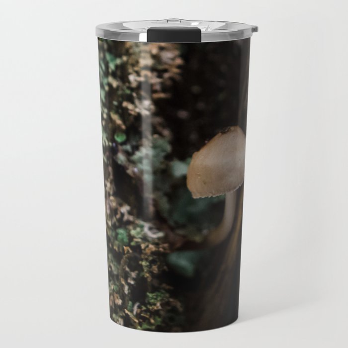Mushroom in a Tree Travel Mug