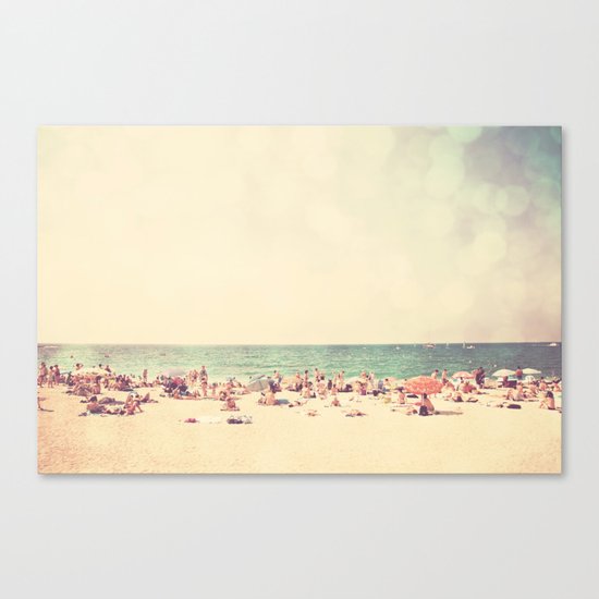 like something out of a beach boys song ... Canvas Print