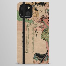 Blossoms at Asuka Hill (Keisai Eisen) iPhone Wallet Case