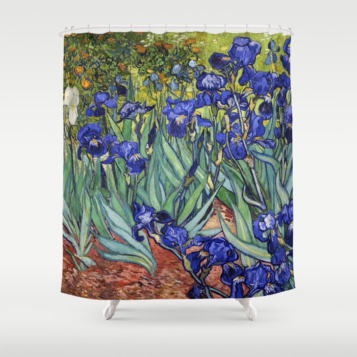 Irises by Vincent van Gogh Shower Curtain