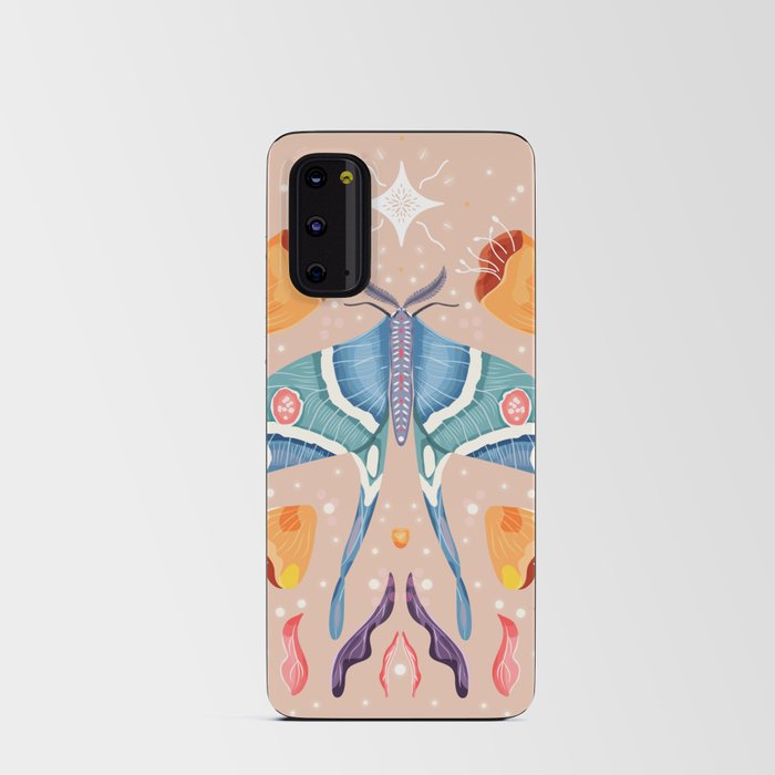 Moth light Android Card Case