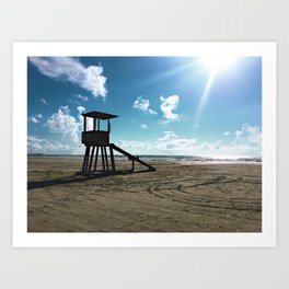 Beach, please... Art Print | Film, Texas, Digital, Photo, Beach, Portaransas, Hdr, Color 