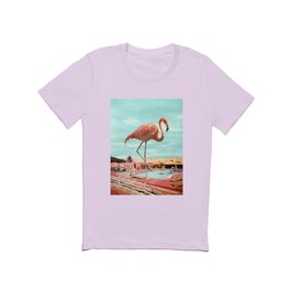 Flamingo on Holiday T Shirt | Summer, Kitsch, Birds, Flamingoes, Flamingos, Flamingo, Retro, Arizona, Bird, Vintage 