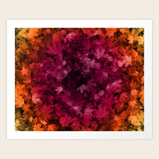Autumn Leaves Art Print
