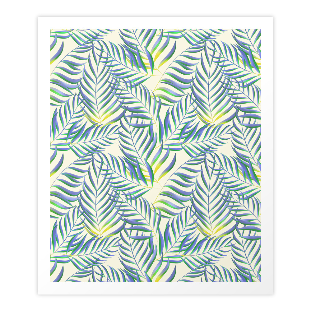 Palm Leaves. Art Print by divine292006