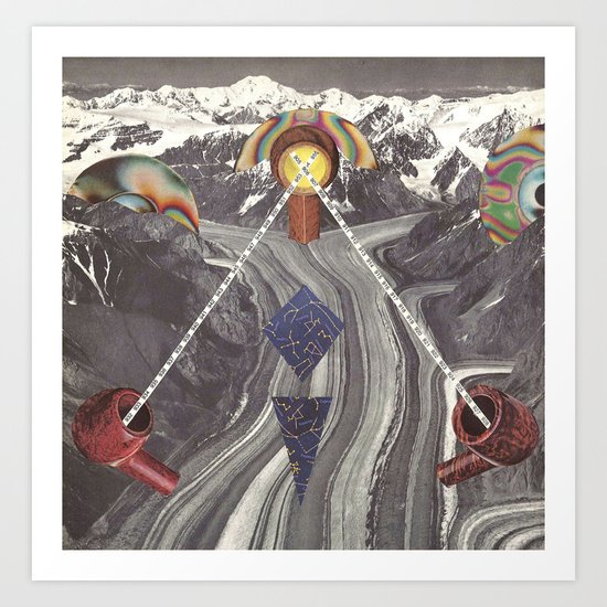 goofbutton collaboration #8 Art Print